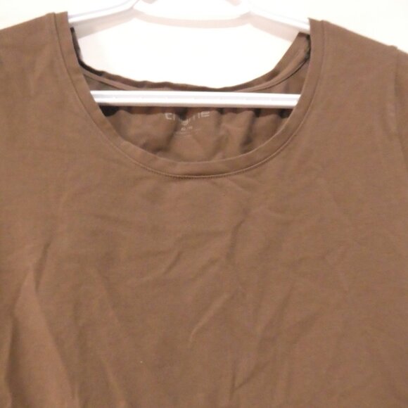 THYME Maternity | xl - extra large | Classic Brown Short Sleeve T-Shirt - Picture 4 of 12